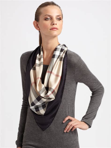 black silk burberry scarf|Burberry silk scarf women.